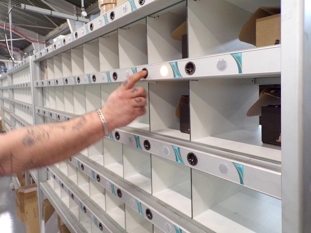 Meuble pour réception de marchandises