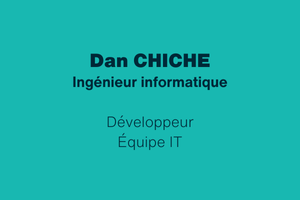 Présentation des experts de l'équipe : Dan