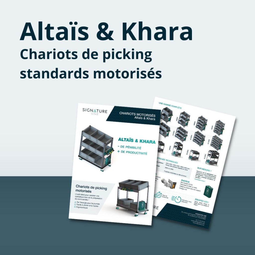 Image documentation chariots de picking motorisés Altaïs et Khara