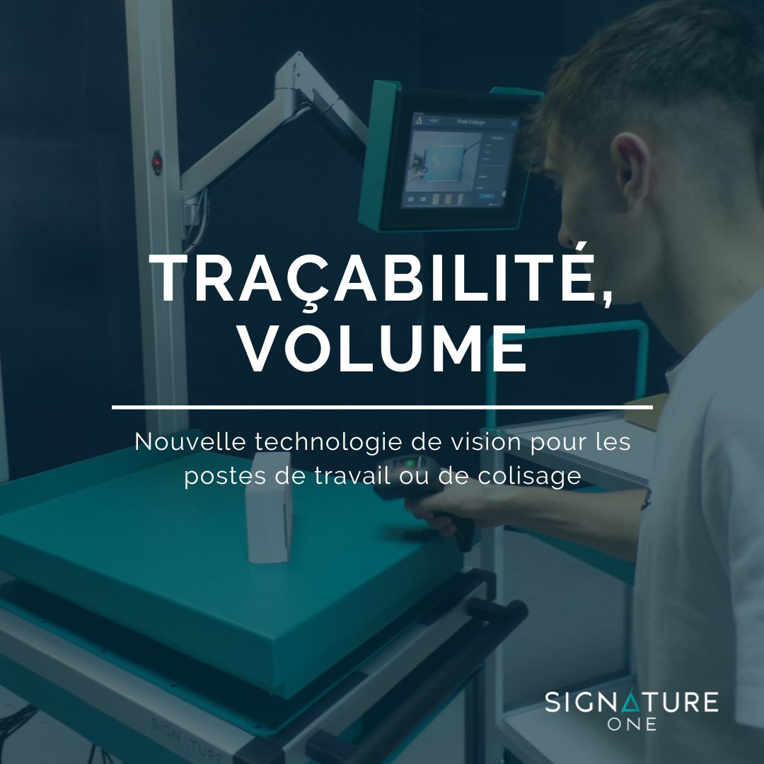 Traçabilité, volume : nouvelle technologie de vision pour les postes de travail ou de colisage