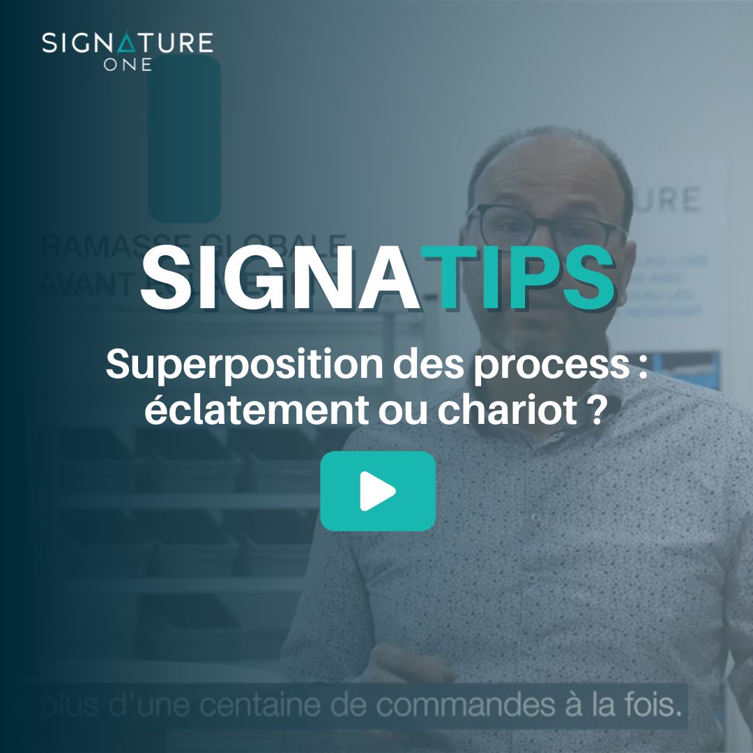 Signatips : Superposition des process – éclatement ou chariot ?