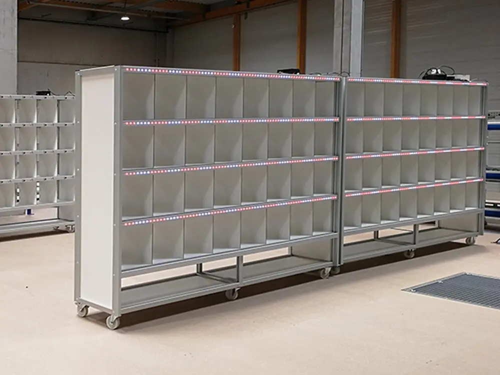 Murs de ventilation pour cross-docking