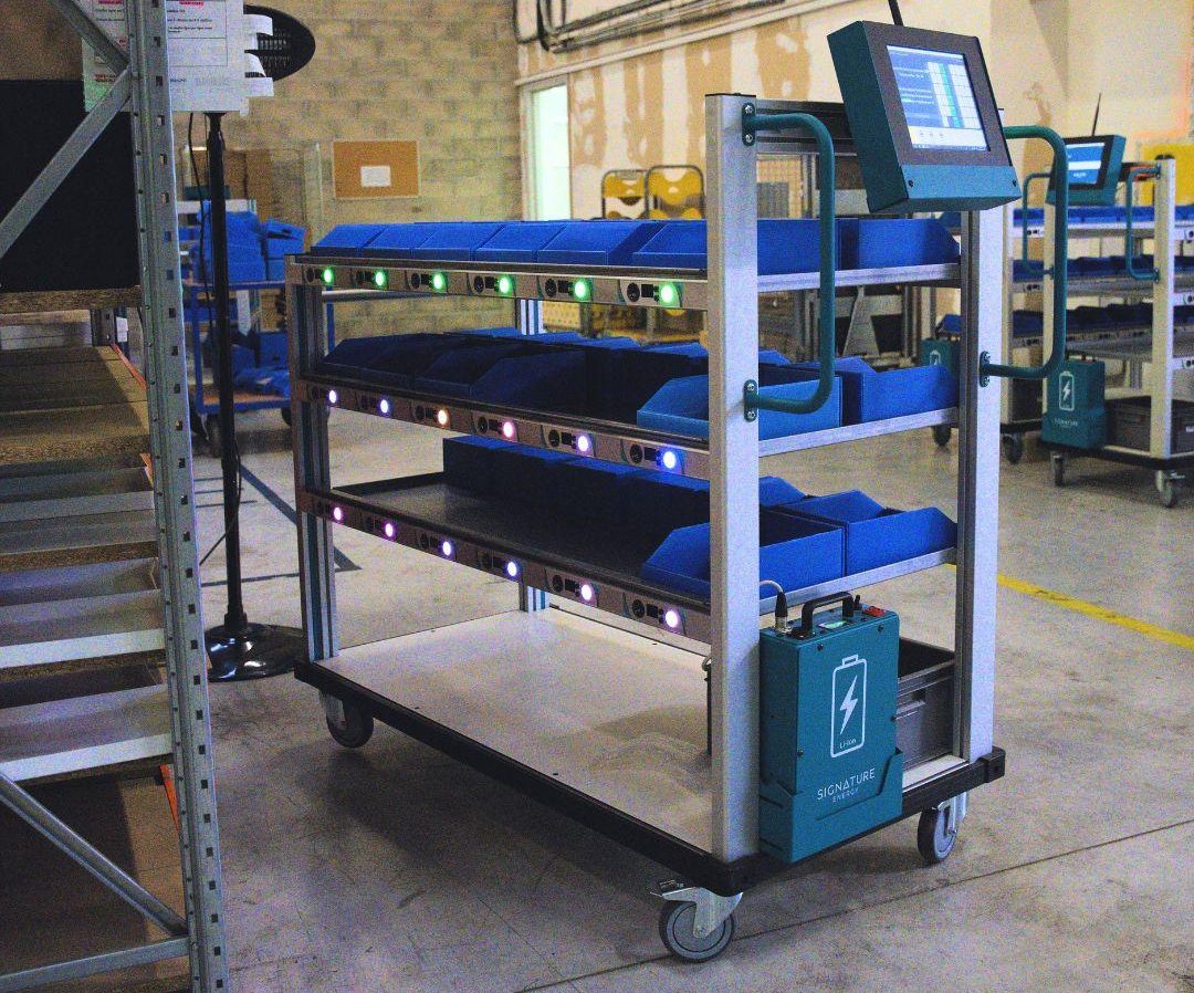 Chariot Pick to light